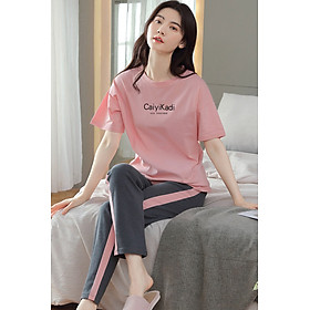 Đồ bộ dài cotton cao cấp mịn đẹp 8011