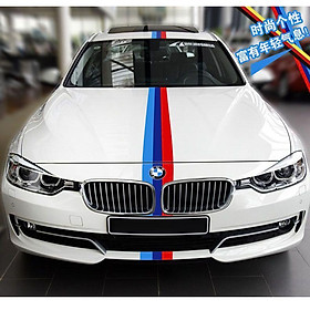 ️FLASH SALE️ decal dán xe thể thao phong cách BMW M sport, cờ ý, đức, pháp, loại cao cấp độ bền cao - BMW M sport *1m