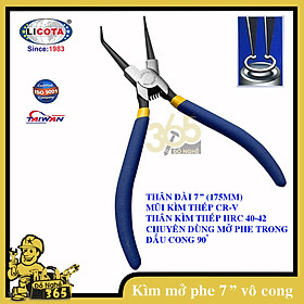 Mua Kìm mở phe trong Cao Cấp 7  (175MM) Mũi Cong LICOTA