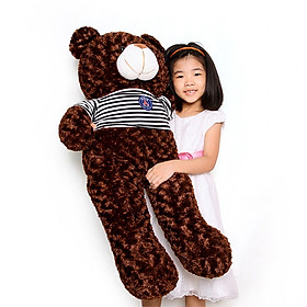 Gấu bông Teddy đáng yêu 1m gấu bông sóc nhí Tặng khẩu trang thời trang vải Su màu ngẫu nhiên