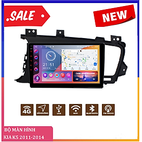 [TẶNG PM V.I.E.T.M.A.P.S.1]Màn hình DVD android A.5 lắp sim 4G thu phát wifi,cho bộ xe K5(2011-2014)+mặt dưỡng và jack nguồn theo xe. KÍNH CƯỜNG LỰC 2.5 D, chỉ đường tiện ích, màn hình ô tô cho các dòng xe.HỖ TRỢ LẮP ĐẶT TẠI HÀ NỘI