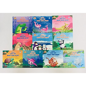 Sách thiếu nhi: Amazing animals - Những Loài Vật Đáng Kinh Ngạc! (Trọn bộ 10 cuốn)