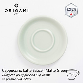 Đĩa sứ Origami Cappuccino Latte Saucer 147mm