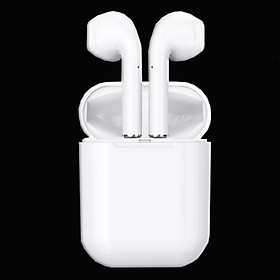 Tai nghe bluetooth I12 nhét tai không dây thiết kế cảm ứng độc đáo, tiện lợi - hàng chính hãng