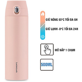 Bình Giữ Nhiệt Lock&Lock Featherlight One-touch Tumbler LHC3257 500ml