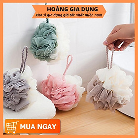 Mua Bông Tắm 2 Màu Tạo Bọt Nhà Tắm Mềm Mại H204