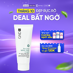 Kem dưỡng GND hỗ trợ dưỡng trắng da, cung cấp độ ẩm và ngăn lão hóa da Perfume White Body Cream 200g