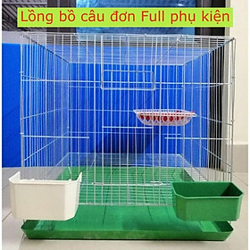 LỒNG NUÔI BỒ CÂU FULL PHỤ KIỆN-LỒNG BỒ CÂU-PHỤ KIỆN NUÔI CHIM CẢNH GIÁ RẺ