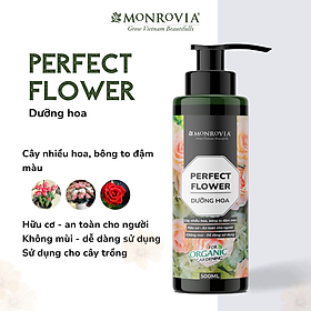 Mua Phân bón hữu cơ DƯỠNG HOA MONROVIA pha sẵn  giúp đẩy nụ  hoa to đậm  vươn cao dành cho hoa hồng  hoa lan dung tích 500ml