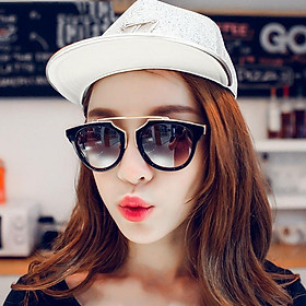 Kính mát nữ cao cấp phong cách hàn quốc sang chảnh tặng bao da
