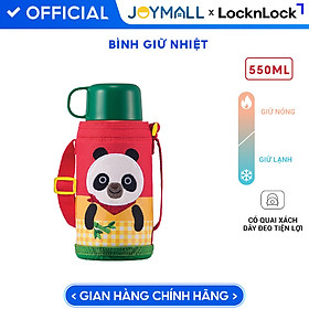 Mua Bình Giữ Nhiệt Cho Bé LocknLock LHC1435 550ml Hoạ Tiết Hoạt Hình  Hàng Chính Hãng Có Dây Đeo-JoyMall