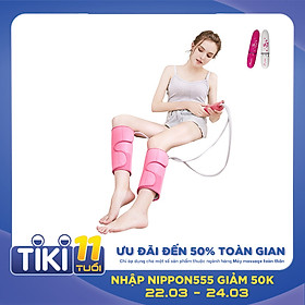 Đai Massage Chân Shiatsu Thư Giãn, Giúp Giảm Đau Nhức, Tăng Cường Lưu Thông Máu, Giữ Gìn Vóc Dám Giúp Chân Thon Gọn - Tặng kèm máy massage cầm tay mini - Hàng nhập khẩu