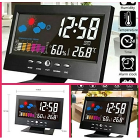 Mua 1 CÁI ĐỒNG HỒ LED ĐỂ BÀN XEM GIỜ BÁO NHIỆT ĐỘ NGÀY THÁNG NĂM THỨ THỜI TIẾT