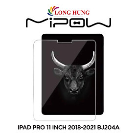 Dán màn hình cường lực MiPow Kingbull HD Premium 2.5D iP Pro 10.2/11/12.9 inch - Hàng chính hãng