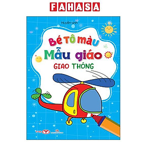 Sách - Bé Tô Màu Mẫu Giáo - Giao Thông