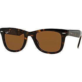 Ray Ban rb 4105 sunglasses Light Havana w/ Crystal Brown Polarized Lenses 50