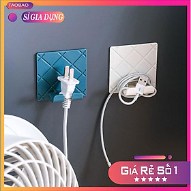 Mua Móc treo phích cắm thông minh dán tường xếp gọn