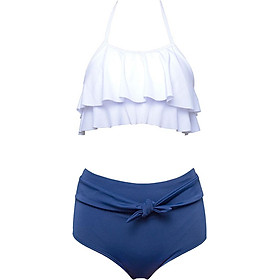 Đồ bơi nữ hai mảnh dễ thương, bikini hai mảnh gợi cảm, trẻ trung, tươi trẻ, tôn dáng ibasic bwwset004 - hàng chính hãng