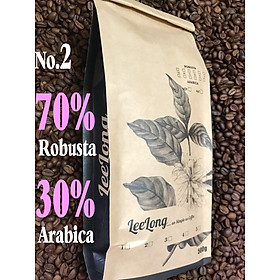 cafe LeeLong2 gu đậm (70 Robusta / 30 Arabica)