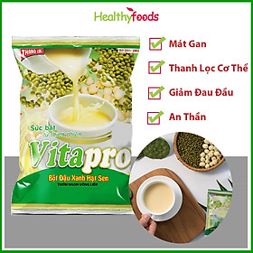 Bột Đậu Xanh Hạt Sen Vitapro 350g, Thanh Nhiệt, Giải Độc