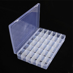 Mua Hộp đựng bobin cuộn chỉ thêu dụng cụ thêu tổng hợp có thể điều chỉnh số lượng ô theo ý muốn tiện lợi