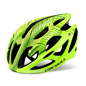 Mũ bảo hiểm đi xe đạp Siêu nhẹ 21 lỗ thoáng khí an toàn cho người đi xe đạp-Màu xanh lá-Size