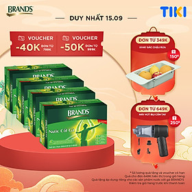 Combo 4 Nước cốt gà BRAND'S Vị Truyền Thống (42 ml x 24 lọ)