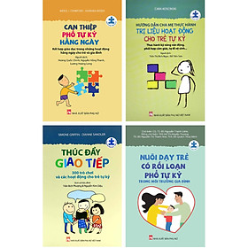 Combo Cẩm Nang Nuôi Dạy Trẻ Tự Kỷ (Bộ 4 Cuốn) _PNU