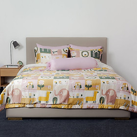 Mua Vỏ Chăn Lồng Ruột  Chăn Chần Gòn Lụa Tencel 60s Hoạ Tiết 2mx2m2 Gòn Bedding Cao Cấp