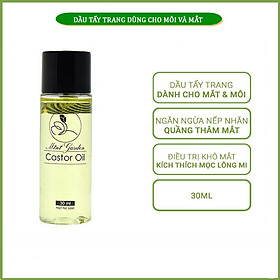 Dầu Tẩy Trang Mắt Môi Mini Garden Castor Oil