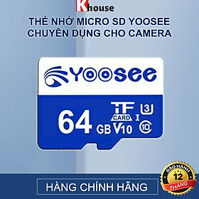 Mua Thẻ Nhớ Micro Sd Yoosee 32GB- 64GB -128GB Class 10 90M/s - Hàng Chính Hãng