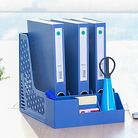 Kệ hồ sơ 3 Ngăn Ráp Liên hoàn với Khay Để Bút Deli Z00112
