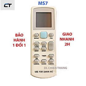 Mua Remote Điều Khiển Cho Máy Lạnh  Điều Hòa DAIKIN FTV  FTN  FTN35JXV1V  FTV25AXV1  FTV60BXV1