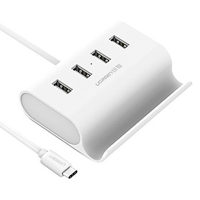Mua Bộ Chuyển Đổi Ugreen USB Type-C Sang MicroUSB 4 x USB 2.0 30288 (0.5m) - Hàng Chính Hãng