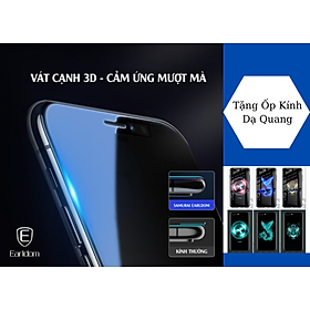 Kính cường lực Earldom chống ánh sáng xanh bảo vệ mắt cao cấp dành cho Iphone 7 Plus / 8 Plus - Hàng Chính Hãng
