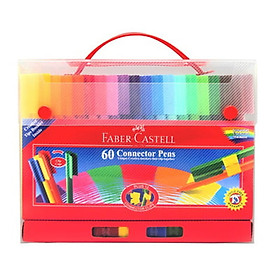 Faber-Castell-Bút Lông Màu Connector-60 Màu