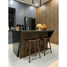 Mua GHẾ ĐẢO VÕNG - cao 60cm- màu óc chó