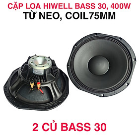 Mua BASS 30 Hiwell neo coil 76 công suất 400W/800W - dòng bass chuyên lời - combo 2 bass - HÀNG CHÍNH HÃNG - GIÁ 2 CHIẾC
