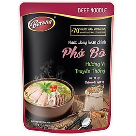 Nước Dùng Hoàn Chỉnh Barona - Phở Bò 150g