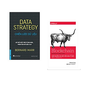 [Download Sách] Combo 2 cuốn sách: Data Strategy - Chiến Lược Dữ Liệu + Blockchain-Khởi Nguồn Cho Một Nền Kinh Tế Mới