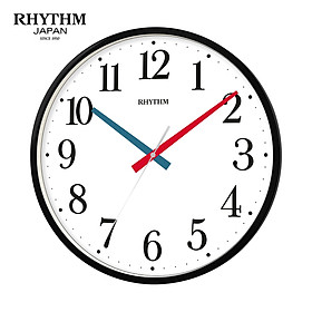 Hình ảnh Đồng hồ Rhythm CMG619NR02- Kt 30.5 x 3.5cm, 630g, Vỏ nhựa. Dùng Pin.