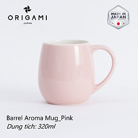 Ly sứ uống trà cà phê Origami Barrel Aroma Mug 320ml