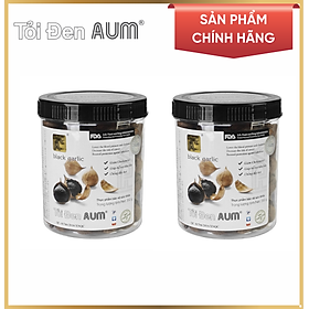 Combo 2 Tỏi Đen AUM Nguyên Vỏ Black Garlic  (350g)