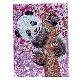 DIY 5D Diamond Painting Cute Dog Pattern 200x150mm Full Drill Diamond Embroidery Desktop Decor Children Gift