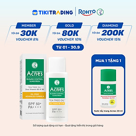 Kem chống nắng cho da dầu mụn Acnes Blemish Control Sunscreen 50g