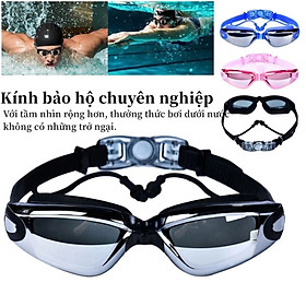 Kính Bơi Tráng Gương Cao Cấp Dành Cho Nam & Nữ – Có Bịt Tai, Chống Tia UV & Chống Sương Mù | Chính Hãng D Danido