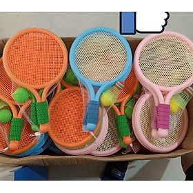 Bộ 2 Vợt Đánh Cầu Lông kèm 1 bóng bàn và 1 quả cầu lông - Vợt cầu lông trẻ em, bộ vợt cầu lông cho bé