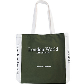 T241/ SIÊU HOT Mẫu LONDON WORLD Vintage Xinh Xắn Form To Tiện Lợi