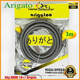 Mua Dây cáp tín hiệu HDMI 1.5m-5m 19+1 ARIGATO chuẩn 2.0 hàng cực tốt chất lượng cao bảo hành 36 tháng Home Computer