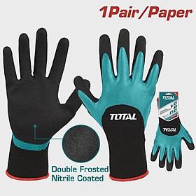 GĂNG TAY PHỦ NITRI SIZE XL TSPTG01 TOTAL -HÀNG CHÍNH HÃNG